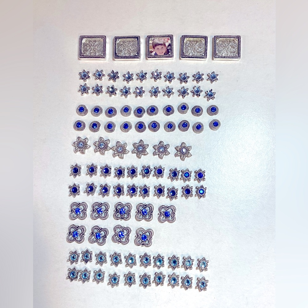 Swarovski Crystal Designer Sliders (set F)